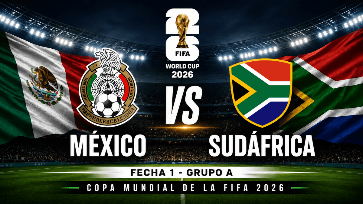 México vs Sudáfrica