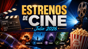 Estrenos de cine de julio 2026