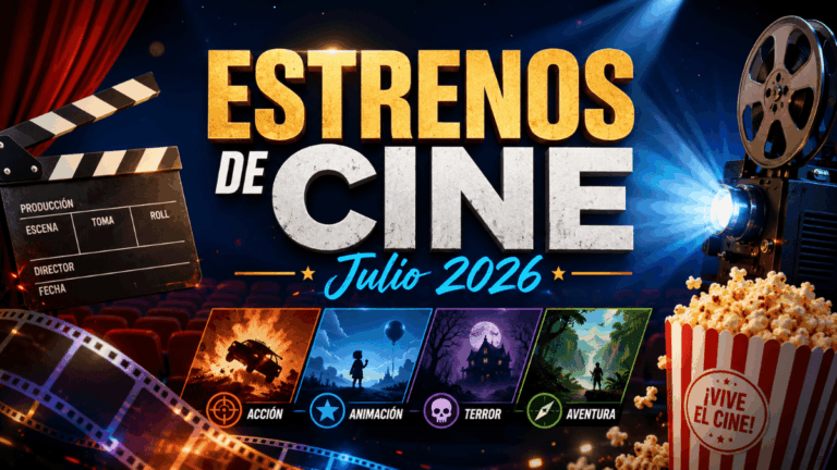 Estrenos de cine de julio 2026