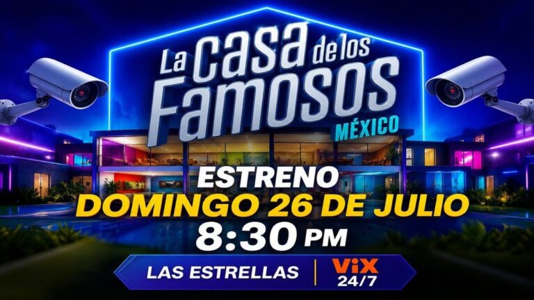 Cuándo se estrena La Casa de los Famosos México 2026